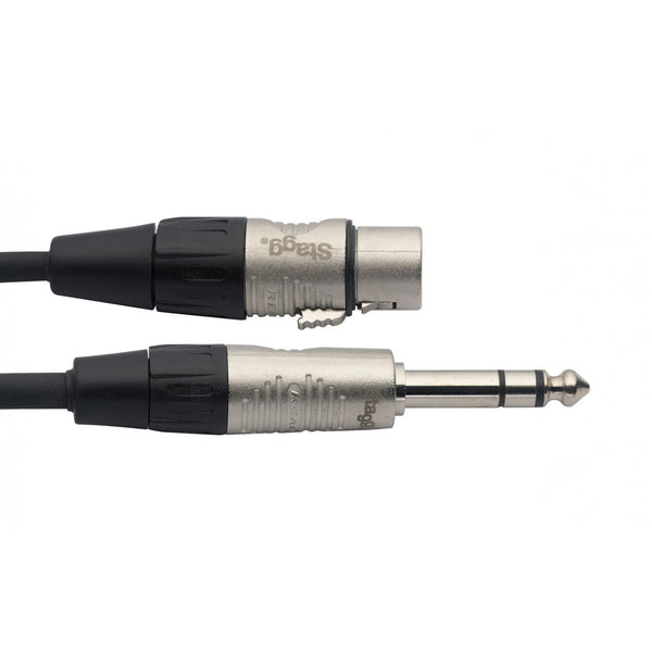 Stagg XLR-Jack microphone cable - 3m