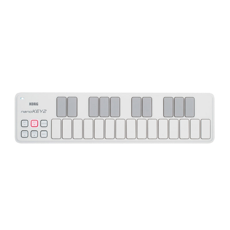 Korg nanoKEY2 MIDI keyboard controllers - White