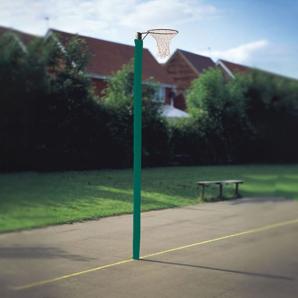 HARROD NETBALL POST PROTECTORS DIA. 80MM GREEN, PAIR