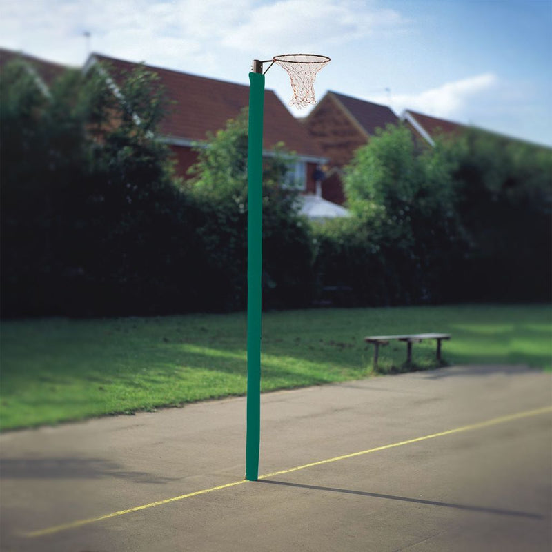 HARROD NETBALL POST PROTECTORS DIA. 80MM GREEN, PAIR