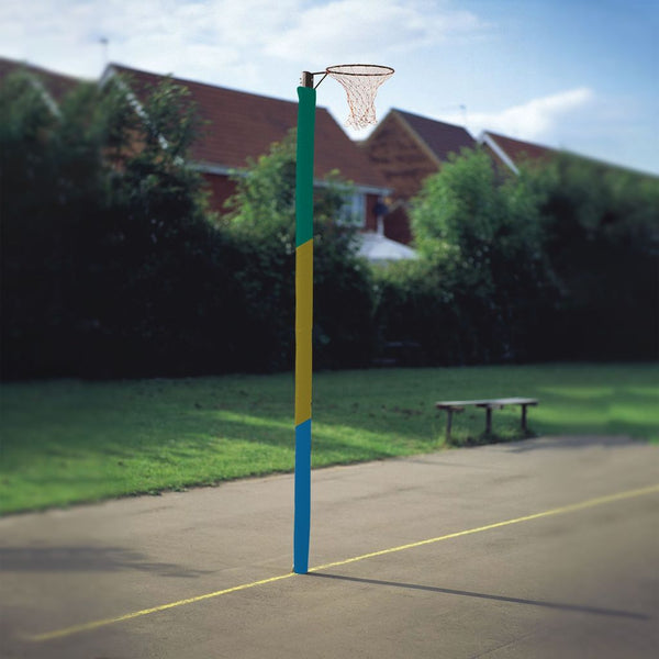 HARROD NETBALL POST PROTECTORS DIA. 80MM MULIT-COLOUR, PAIR