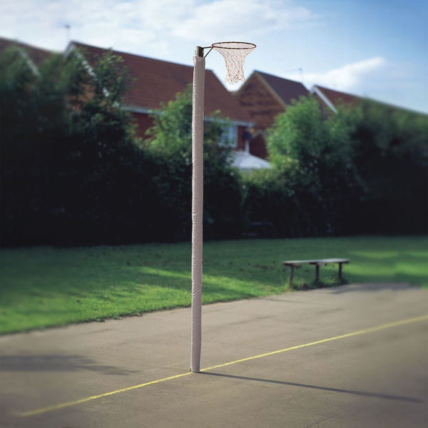 HARROD NETBALL POST PROTECTORS DIA. 80MM WHITE, PAIR