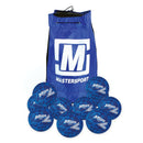 MITRE OASIS NETBALL  SIZE 4, BLUE, BAG OF 10