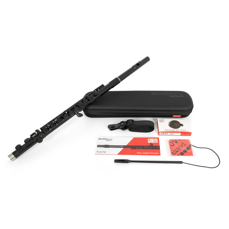 NUVOBand NB300 flute outfit in black