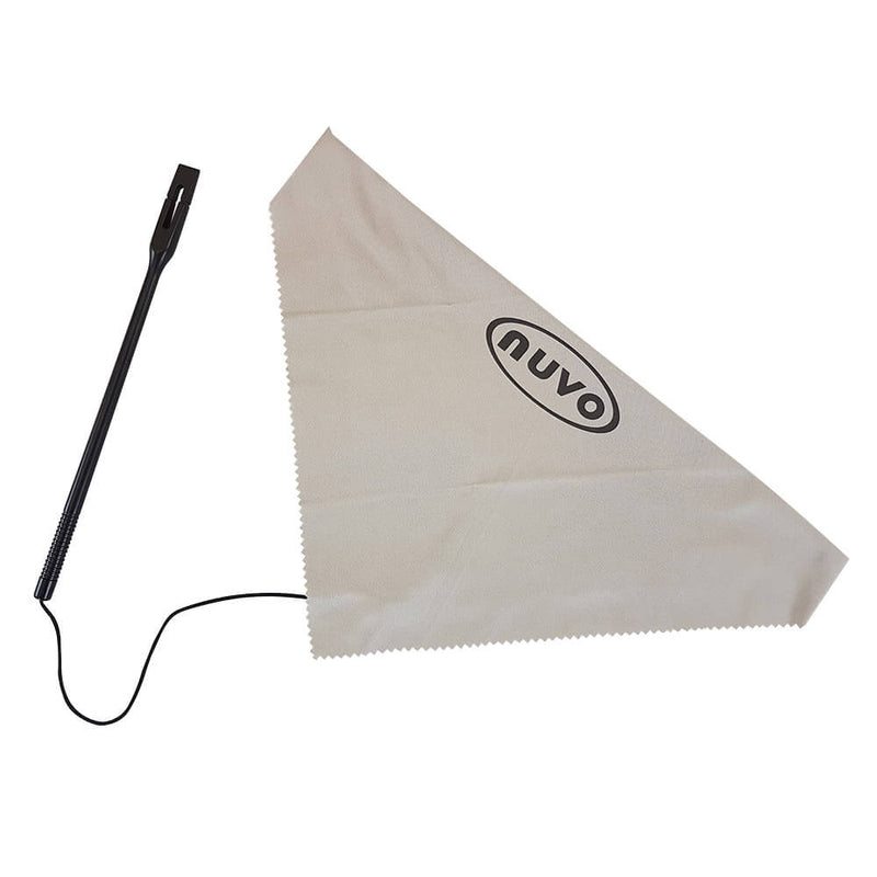 Nuvo Flute Pull Through Cleaning Stick - Black