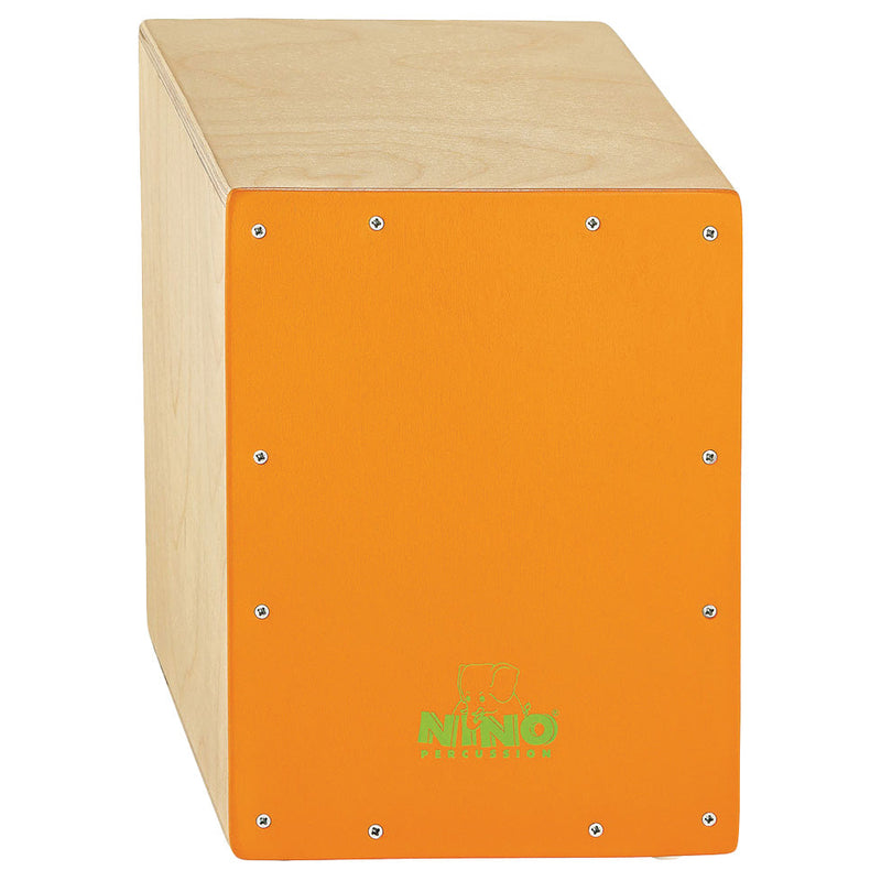 Nino 950 Junior Cajon With Orange Birch Front Panel