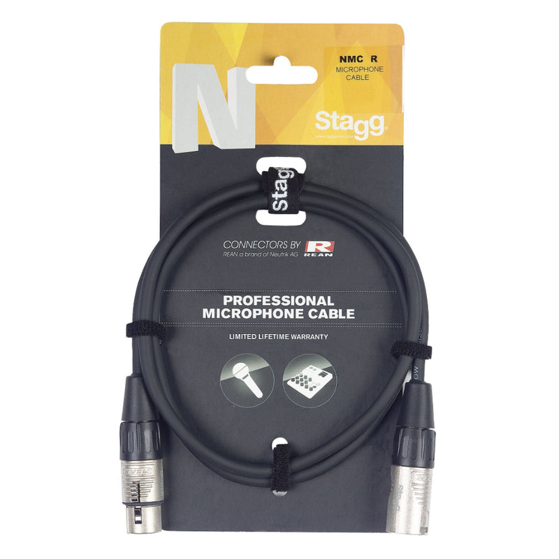 Stagg XLR N-series XLR microphone cable - 1m