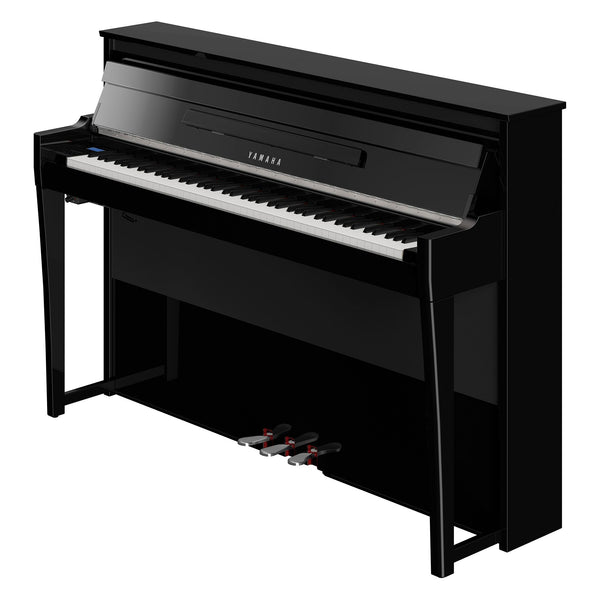 Yamaha AvantGrand NU1XA hybrid upright piano - Polished Ebony