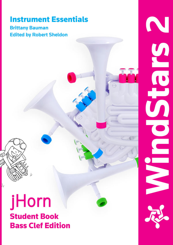 Nuvo WindStars 2 Student Book - jHorn Bass Clef Edition / A1