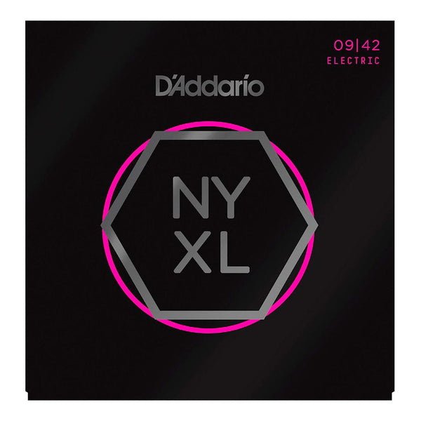 D'Addario Nyxl Super Light Nickel Wound Electric Guitar Strings 09-42