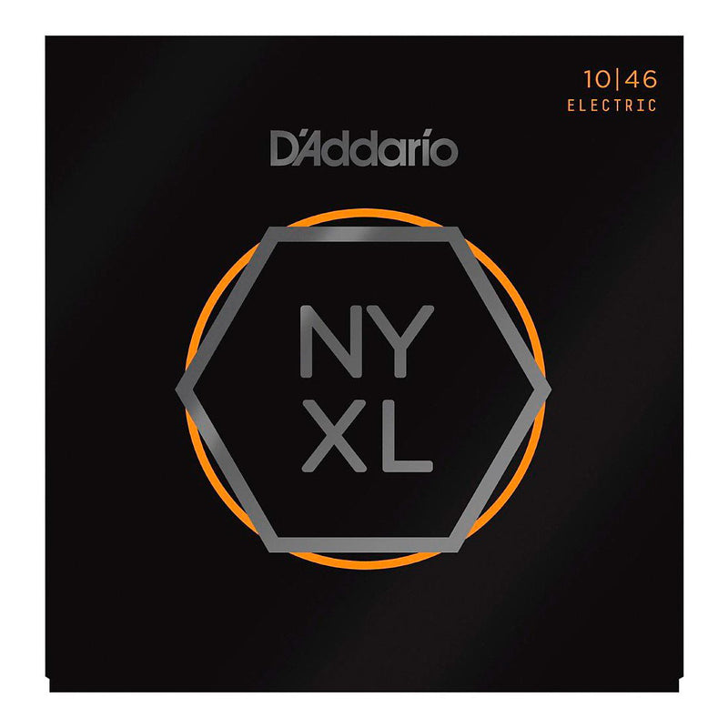 D'Addario Nyxl Reg Light Nickel Wound Electric Guitar Strings 10-46