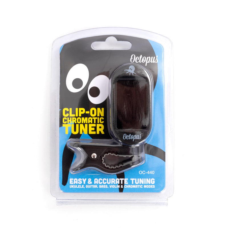 Octopus Oc-440 Clip On Tuner With Lcd Screen