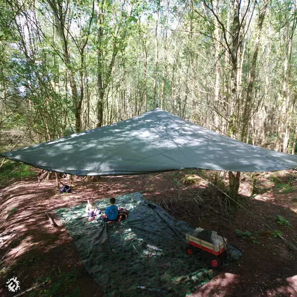 Green Round Shelter - D6m (f/r)