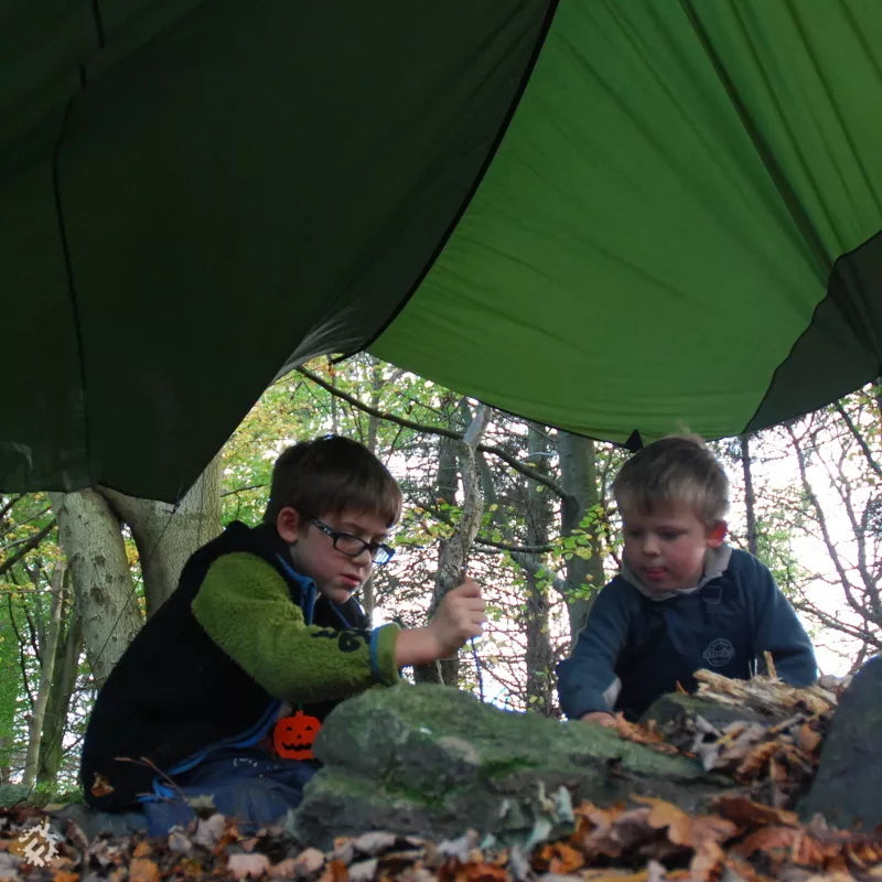 Green Round Shelter - D4.5m (f/r)