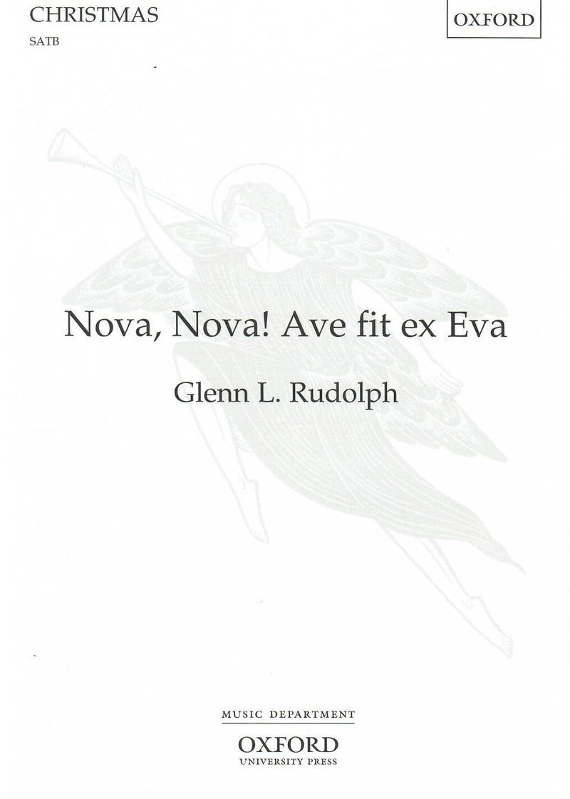 Rudolph Nova, Nova! Ave fit ex Eva: SATB vocal score