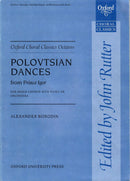 Polovtsian Dances from Prince Igor: Vocal score