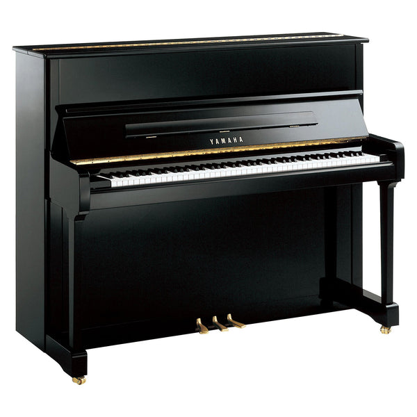 Yamaha P121 Upright Piano - Polished Ebony