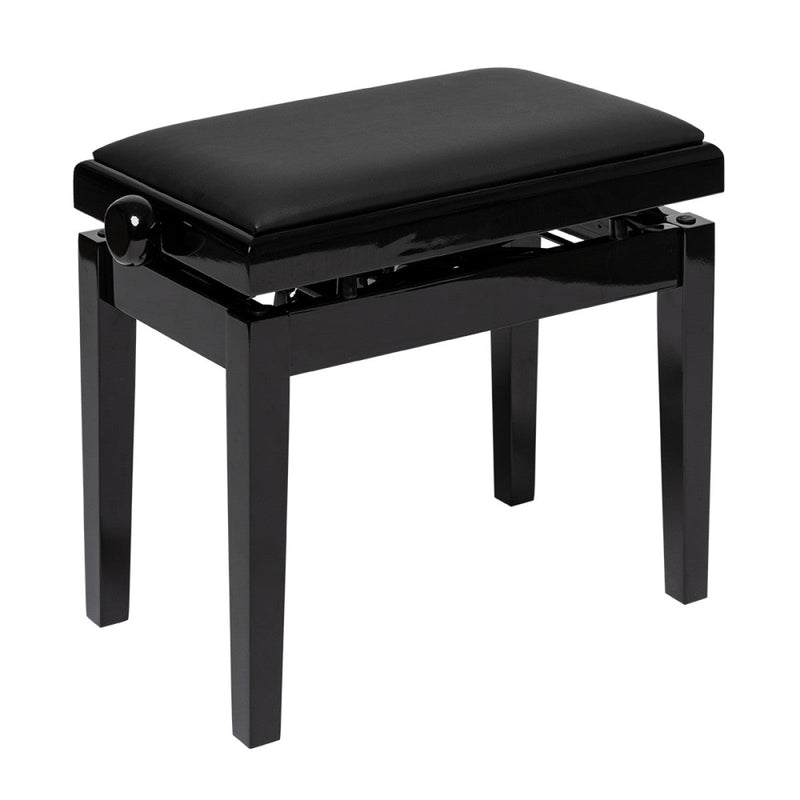 Stagg PBH390-BKP hydraulic piano bench - Vinyl