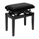 Stagg PBH390-BKP hydraulic piano bench - Vinyl