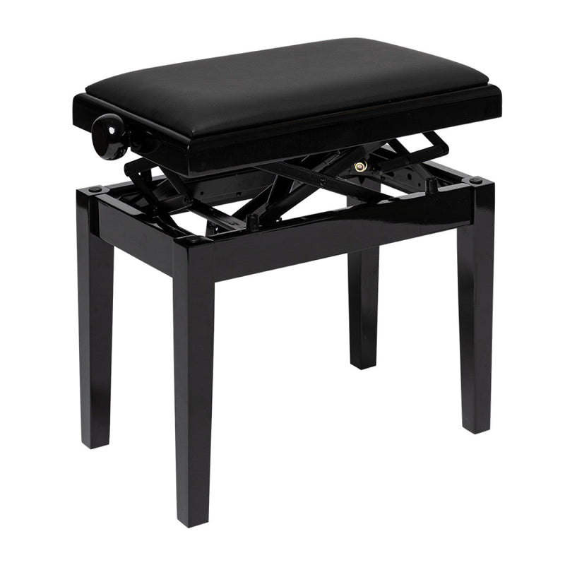 Stagg PBH390-BKP hydraulic piano bench - Vinyl