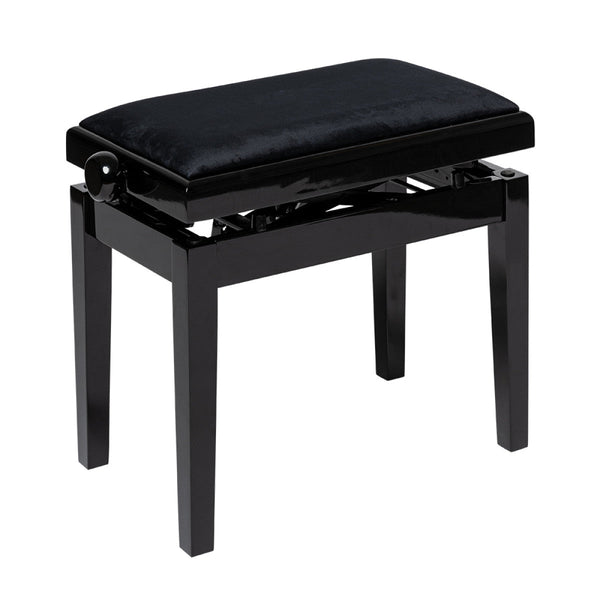 Stagg PBH390-BKP hydraulic piano bench - Velvet