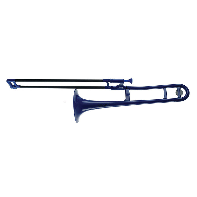 Pbone Plastic B♭ Tenor Trombone - Blue
