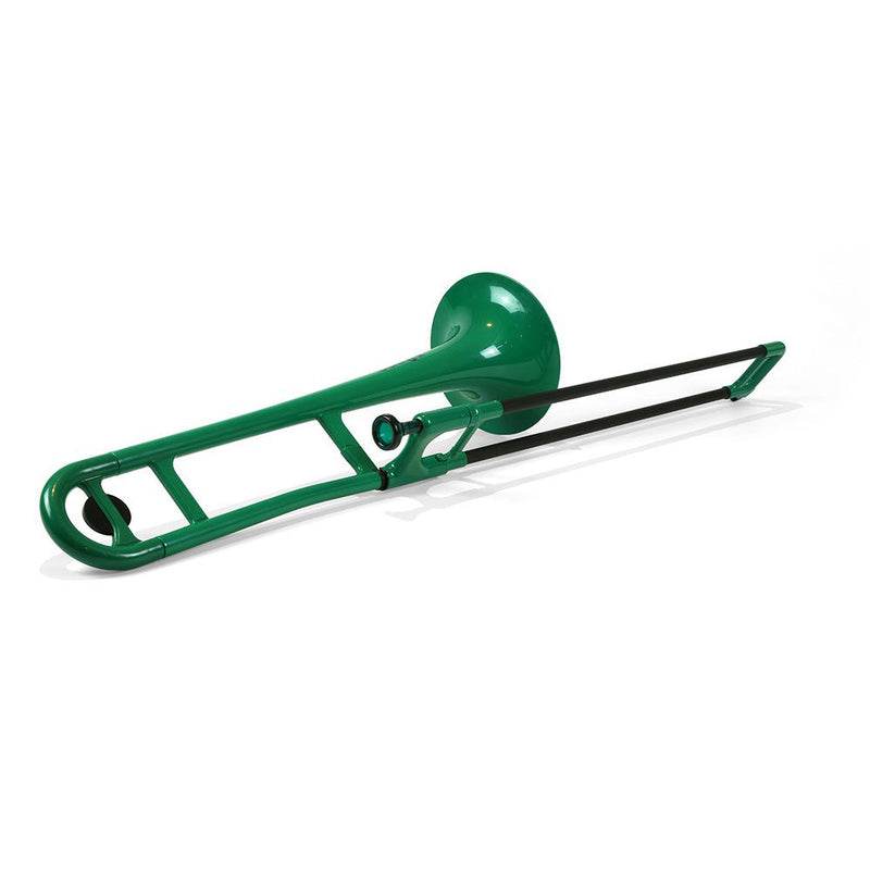 Pbone Plastic B♭ Tenor Trombone - Green