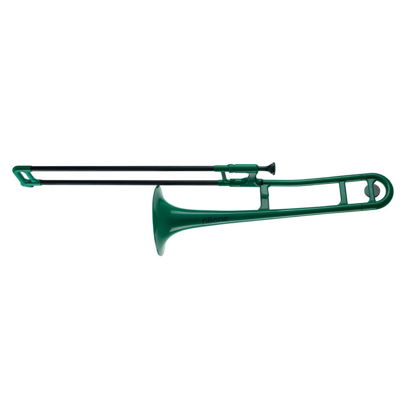 Pbone Plastic B♭ Tenor Trombone - Green