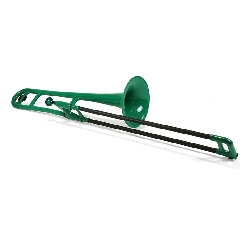 Pbone Plastic B♭ Tenor Trombone - Green