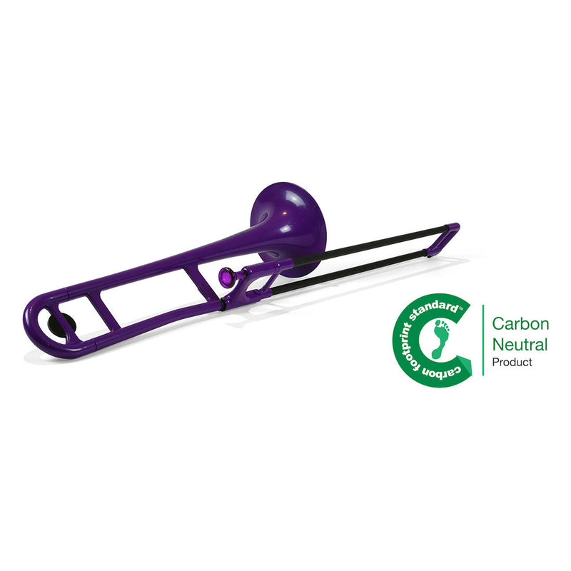 Pbone Plastic B♭ Tenor Trombone - Purple