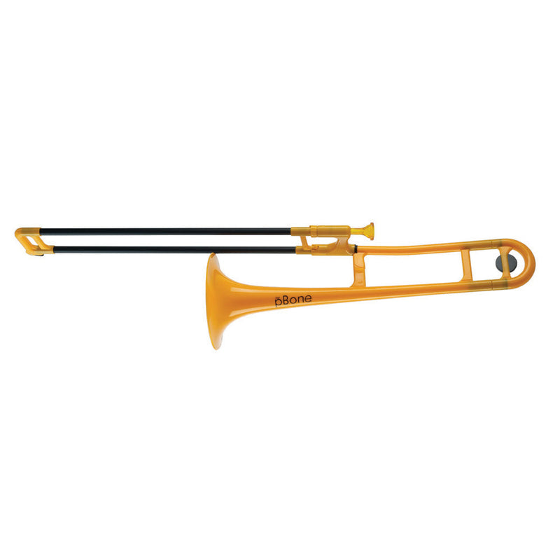 Pbone Plastic B♭ Tenor Trombone - Yellow