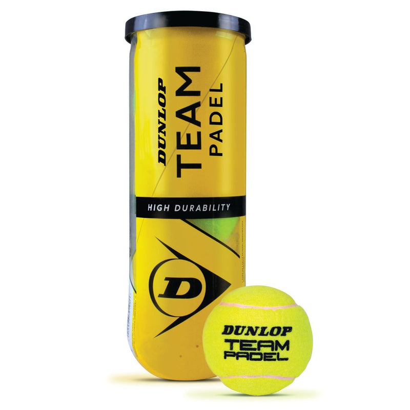 DUNLOP TEAM PADEL BALL SET OF 3