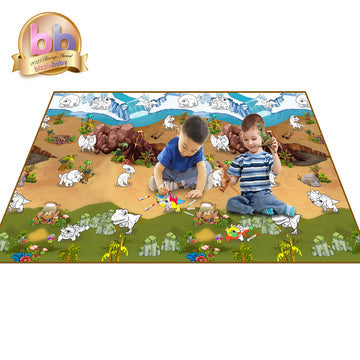 XL Colour and Wipe Dinosaur Play Mat (200x120cm)