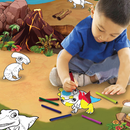 XL Colour and Wipe Dinosaur Play Mat (200x120cm)