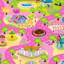 Candy Land Play Mat (120x100cm)