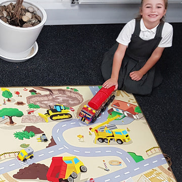 Construction Play Mat  (200x120cm)