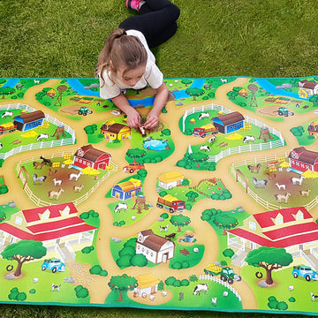 Farm Play Mat 200x120cm