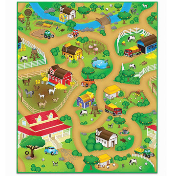 Farm Play Mat (120x100CM)