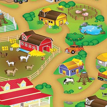 Farm Play Mat (120x100CM)