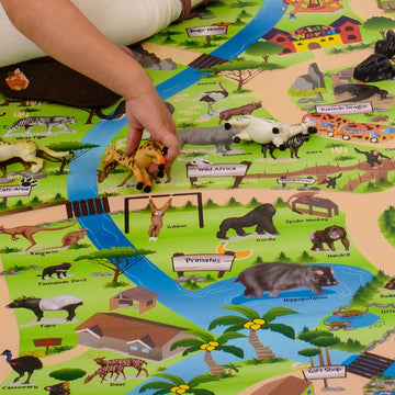 Zoo Play Mat  (120x100cm)