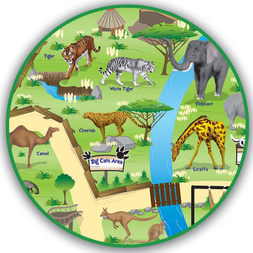 Zoo Play Mat (200x120cm)