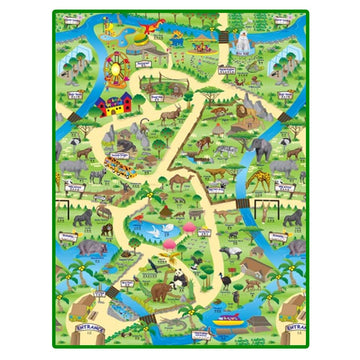 Zoo Play Mat  (120x100cm)