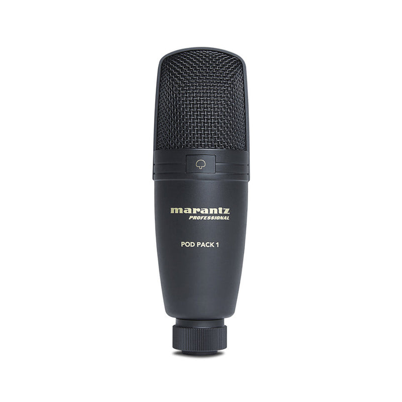 Marantz PODPACK1 USB microphone with broadcast stand and cable
