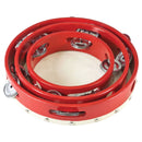 Percussion Plus Pp0385 Tambourine Wood Shells 6", 8Â€ And 9Â€ Â€“ Pack Of 3