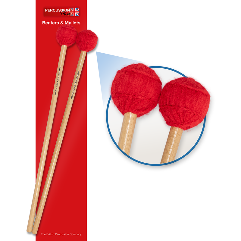 Percussion Plus Pp071 Pair Of Mallets - Medium