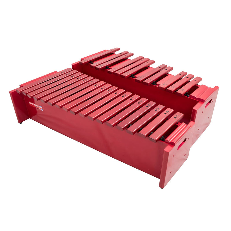 Percussion Plus Classic Red Box diatonic tenor alto xylophone