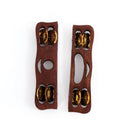 Percussion Plus Pair Of Hard Wood Khartals