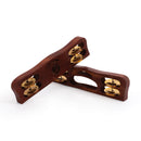 Percussion Plus Pair Of Hard Wood Khartals