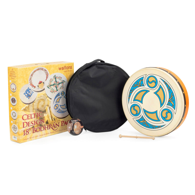 Percussion Plus Bodhran 18" Clonmacnoise Celtic Design