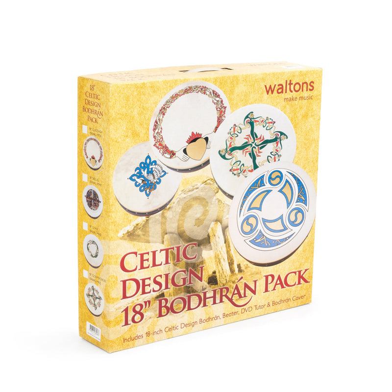 Percussion Plus Bodhran 18" Clonmacnoise Celtic Design